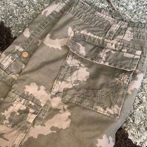 True Religion camp shorts